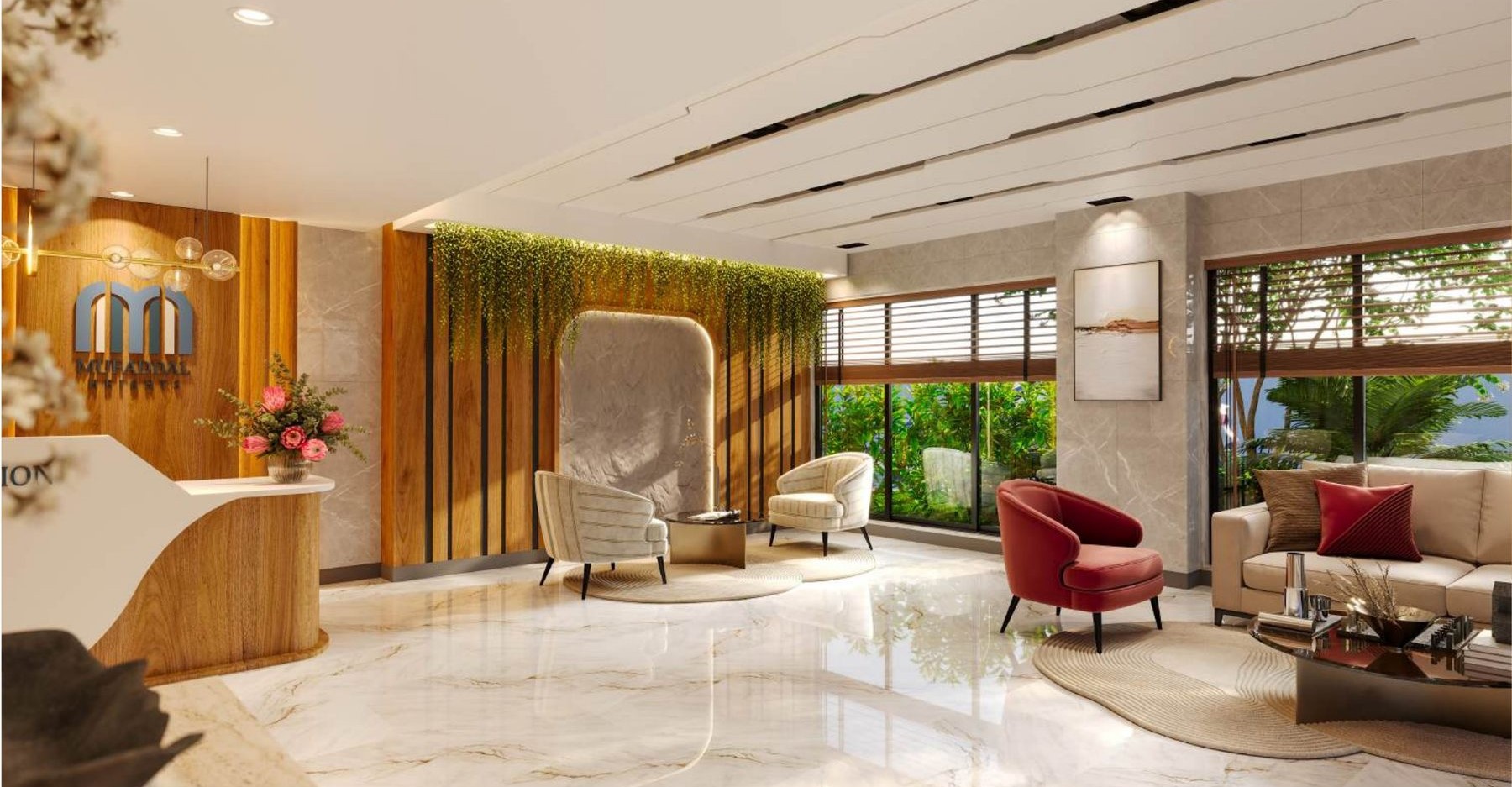 Lobby lounge